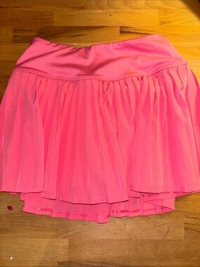 tek gear Bright Pink Layered Skater Skirt